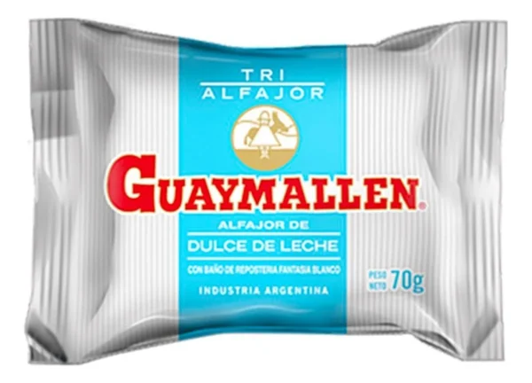 ALFAJOR GUAYMALLEN TRIPLE BLANCO