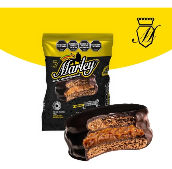 ALFAJOR MARLEY NEGRO