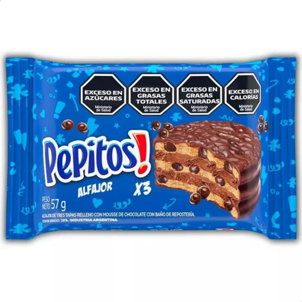 ALFAJOR PEPITOS 57GR.