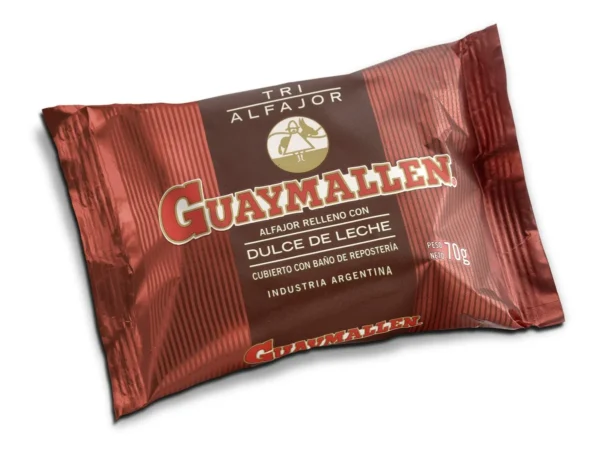 ALFAJOR GUAYMALLEN TRIPLE DULCE DE LECHE