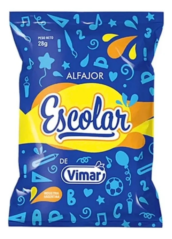 ALFAJOR VIMAR ESCOLAR BLANCO