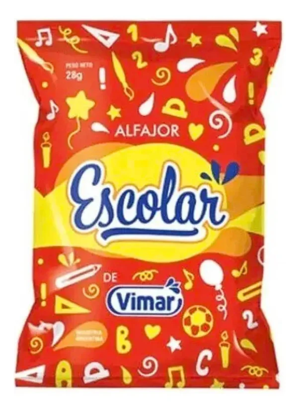 ALFAJOR VIMAR ESCOLAR CHOCOLATE