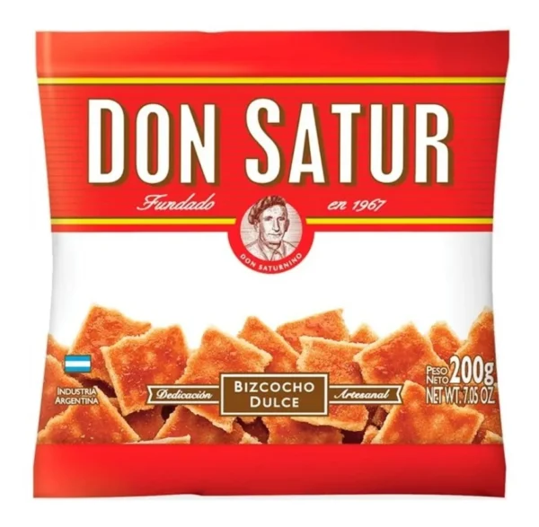 BIZCOCHO DULCE DON SATUR 200GR