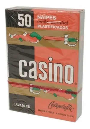 CARTAS CASINO ESTILO ESPAÑOL X50 UND.