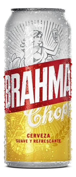 CERVEZA BRAHMA 473 LATA