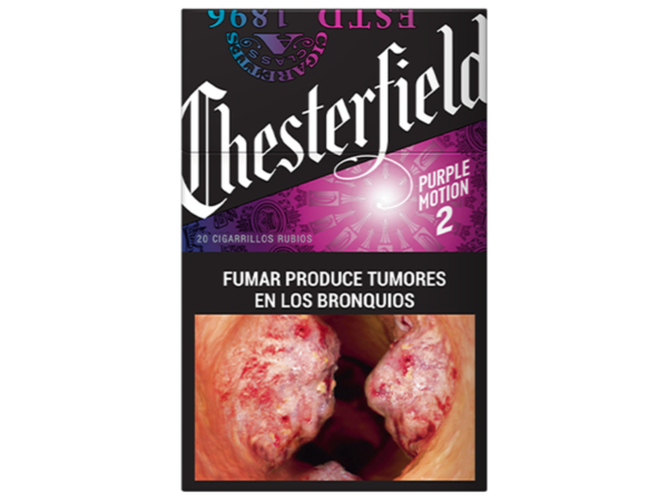 CHESTERFIELD PURPLE MOTION BOX 20