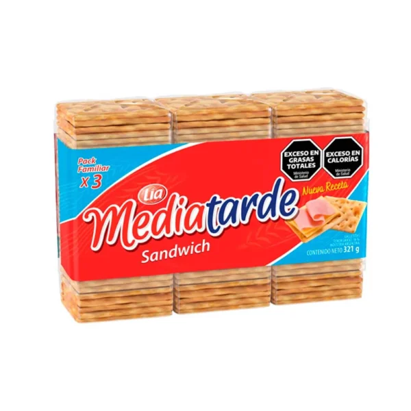 GALLETAS MEDIATARDE X3