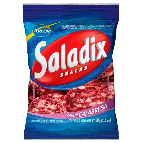 GALLETITAS SALADIX CALABRESA 30GR.
