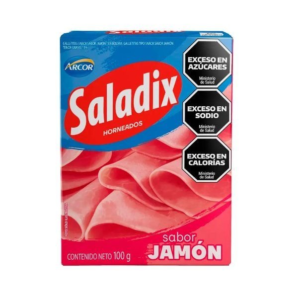 GALLETITAS SALADIX JAMON CAJA 100GR