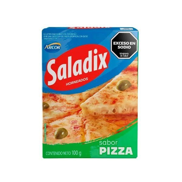 GALLETITAS SALADIX PIZZA CAJA 100GR