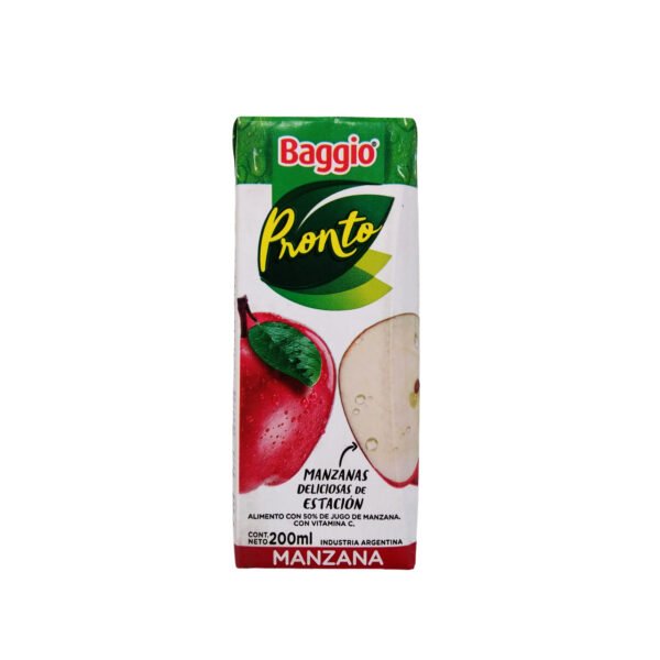 JUGO BAGGIO MANZANA 200ML