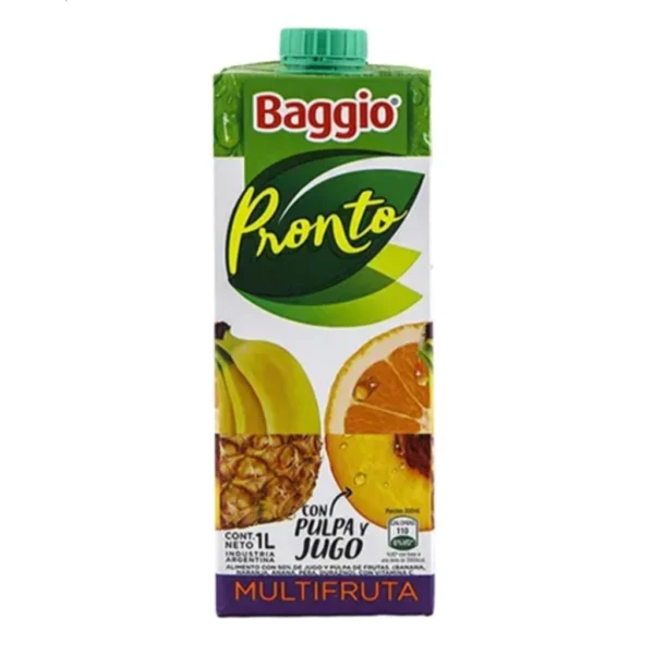 JUGO BAGGIO MULTIFRUTA 1LT