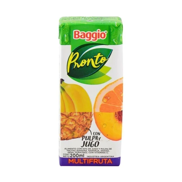 JUGO BAGGIO MULTIFRUTA 200ML