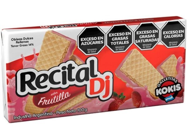 RECITAL OBLEA FRUTILLA