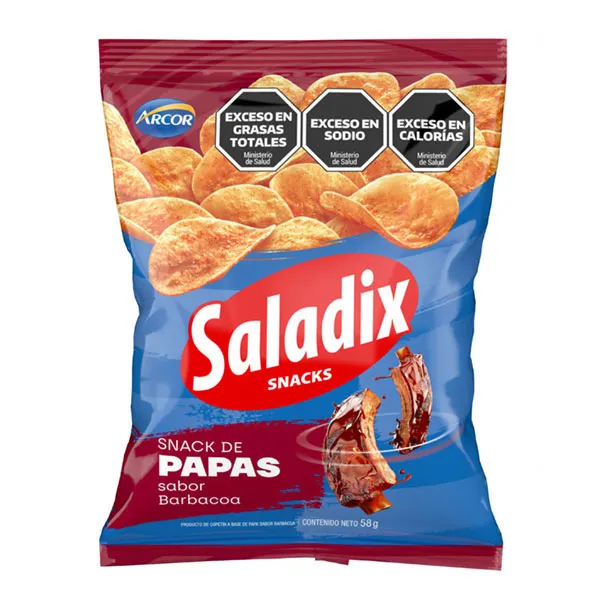 SALADIX SNACKS PAPAS BARBACOA