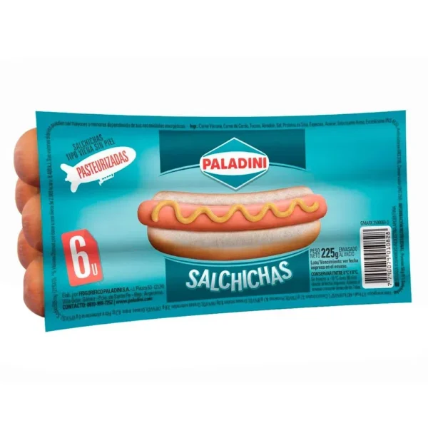 SALCHICHA PALADINI X6UND