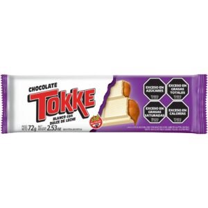 TABLETA TOKKE BLANCO CON DULCE DE LECHE